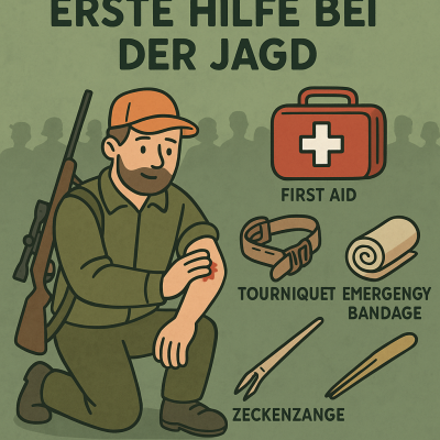 Erste Hilfe bei der Jagd: Lebensrettende Ausrüstung für den Ernstfall - Erste Hilfe bei der Jagd – Tourniquet, Emergency Bandage & mehr
