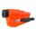 resqme® Rettungswerkzeug Glasbrecher mit Gurtmesser Signalgelb
