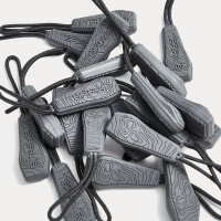 ZIPPER PULLS von TERRA B Schwarz