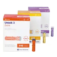 Unistik 3 Sicherheitslanzetten 28G