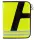 AEROcase® ORGAbag Organizer DIN A4 Plane -Gelb  4-Lochheftung