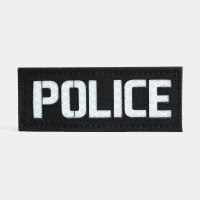 „POLICE“ Patch Small von TERRA B Schwarz