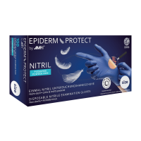Nitrilhandschuhe Metallblau | Puderfrei | Epiderm Protect by Med-Comfort L