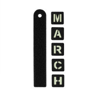 M-Tac Patch MARCH Schwarz/GID