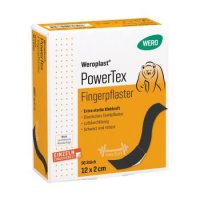 Weroplast&reg; PowerTex Fingerpflaster 12x2 cm | 50 Stck/Pkg