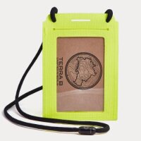 BADGE HOLDER von TERRA B Neon Yellow