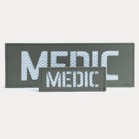 TERRA B MEDIC PATCH Set - Large und Small Olive