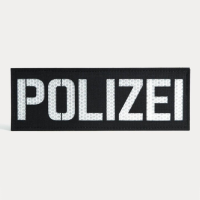 POLIZEI Patch Large von TERRA B Black