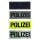 POLIZEI Patch Black Edition different colours Black